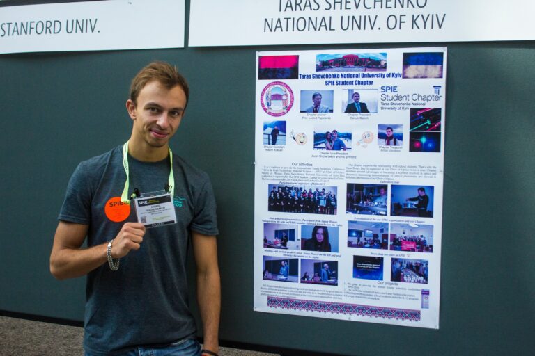 Участь студента кафедри оптики  в міжнародній конференції SPIE Optics + Photonics 2017, Сан-Дієго, США